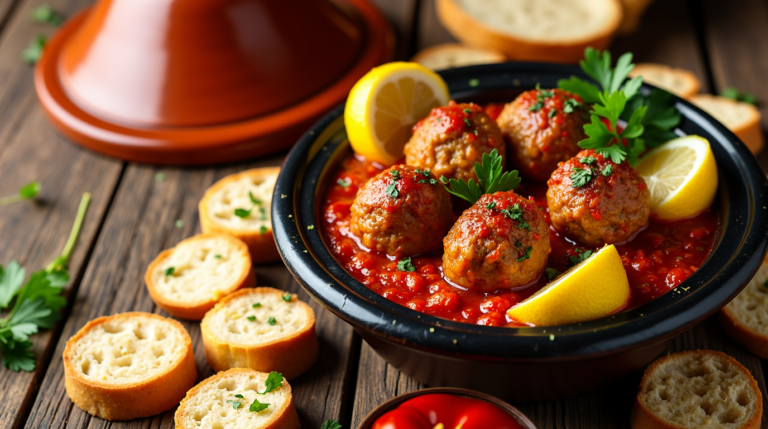 Moroccan Sardine Ball Tagine: A Delicious and Traditional Recipe